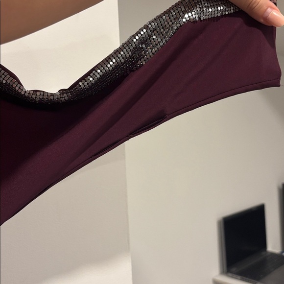 Armani Exchange Purple Dress with Silver Details - Picture 8 of 9